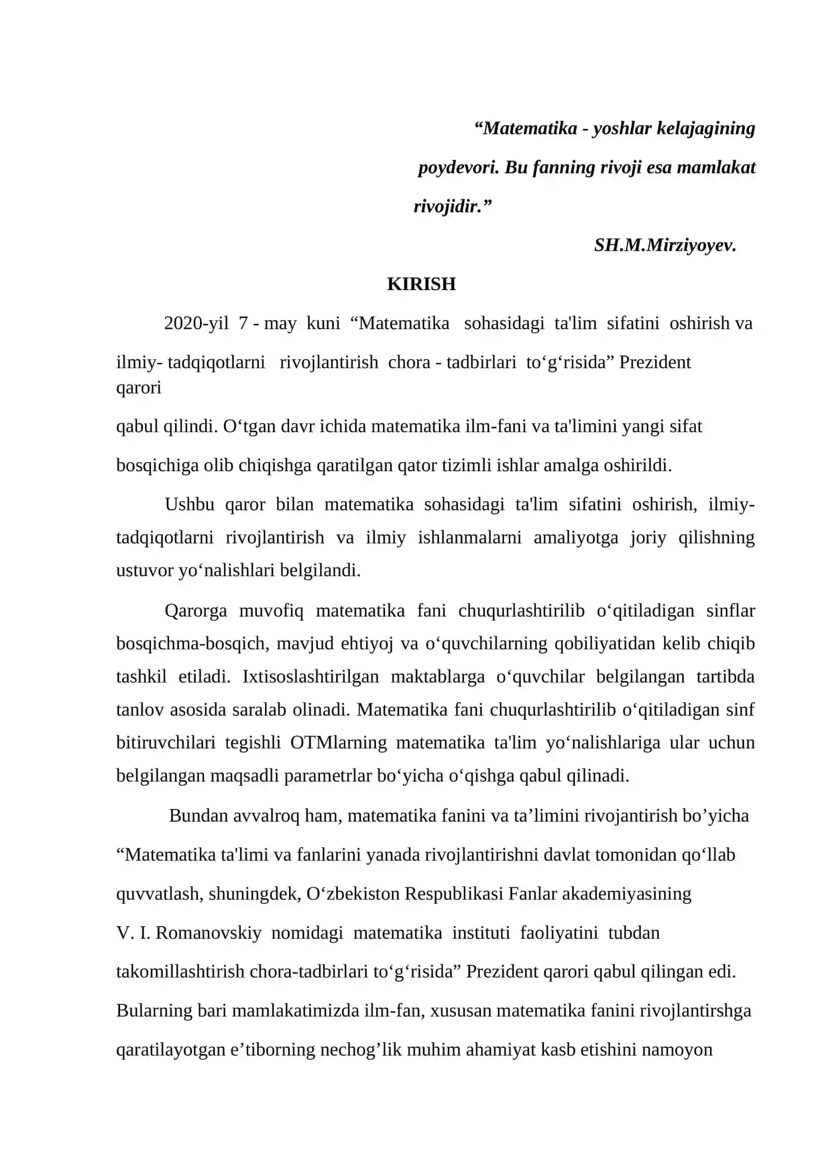 Funksiya limiti. Funksiya limitini hisoblash texnikasiga doir misollar 3
