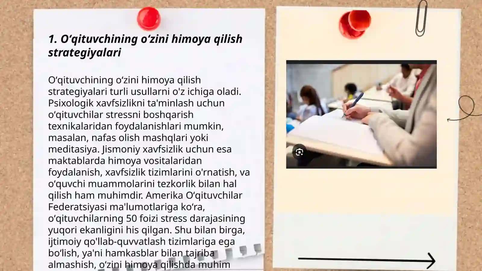 Oʻqituvchining pedagogikning oʻzini himoya qilish texnologiyasi 3