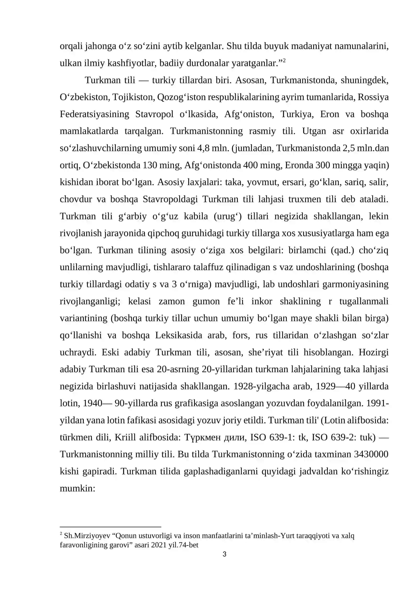 TURKMAN TILINING FONETIK, LEKSIK, GRAMMATIK XUSUSIYATLARI 3
