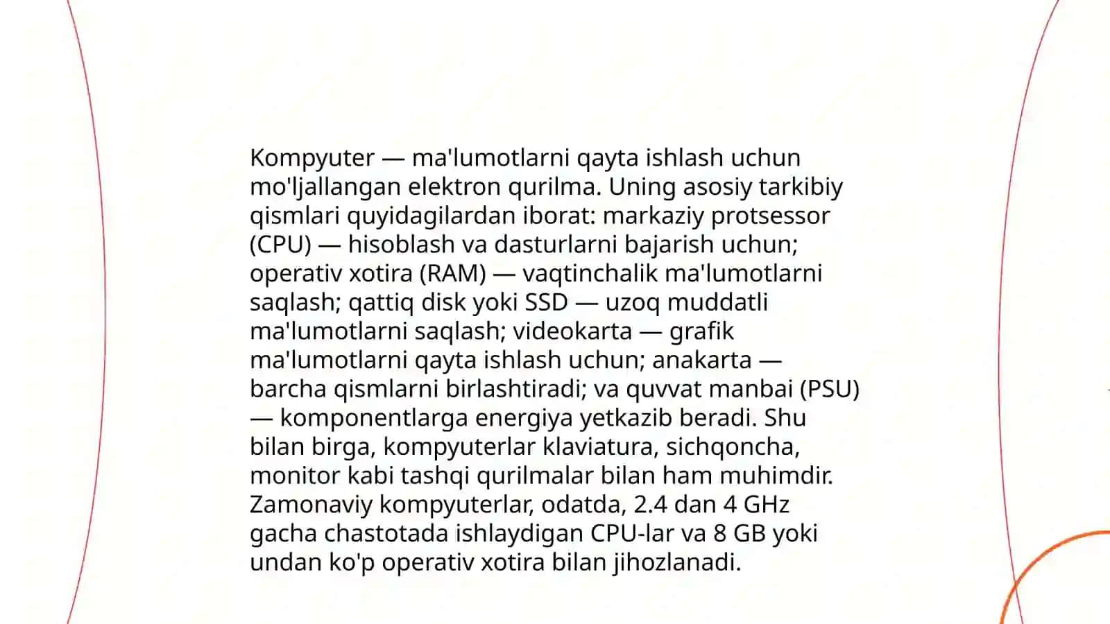 Informatika va axborot texnologiyalari fanidan didaktik va elektron materiallar tayyorlash 3
