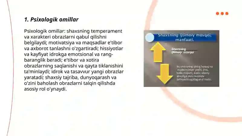 Psixologik omillar 3