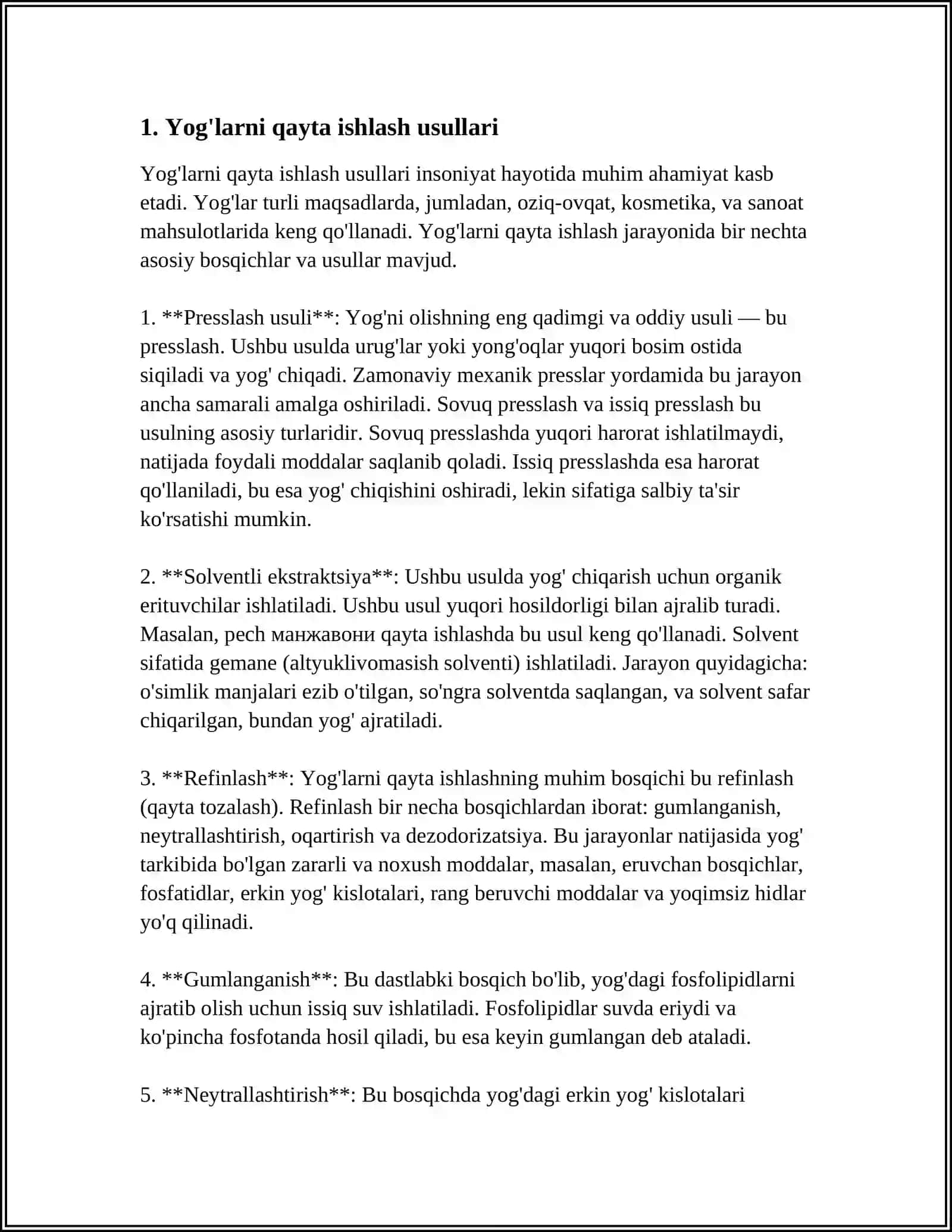 NEFTNI QAYTA ISHLASH USULLARI 3