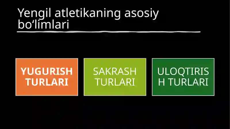 Yengil atletika va uning turlari 3