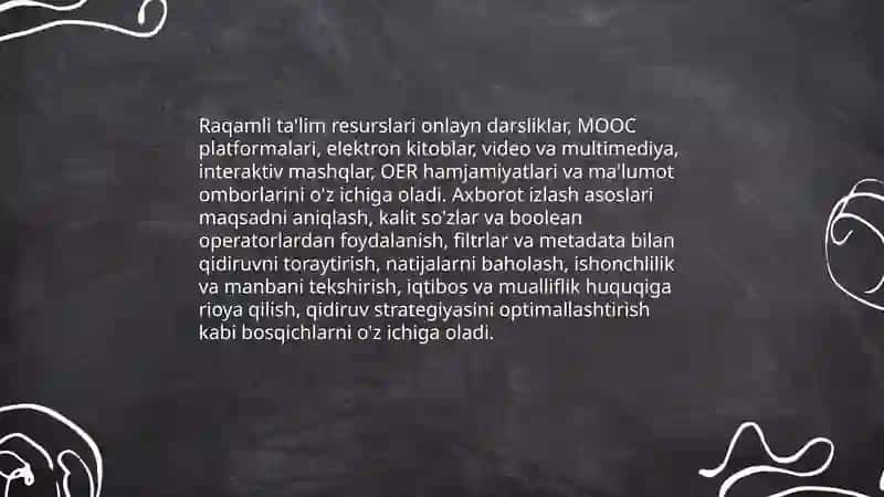 Raqamli ta'lim resurslari 3