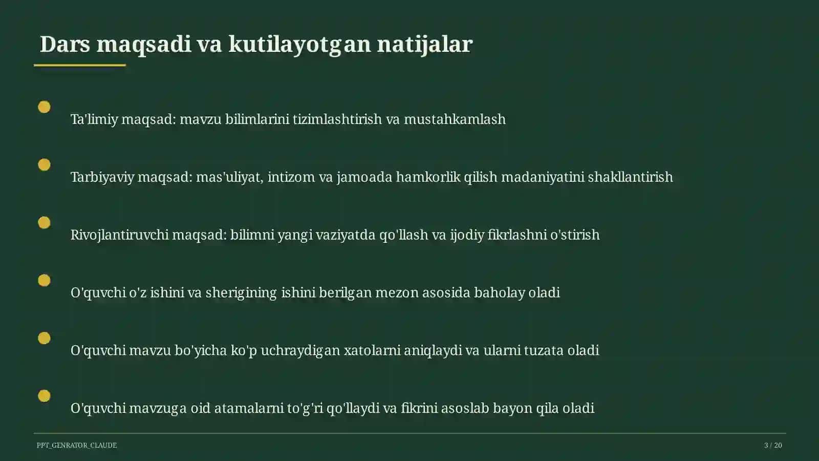 Yoshlar va jamiyat: ijtimoiy faollik (10-sinf) 3