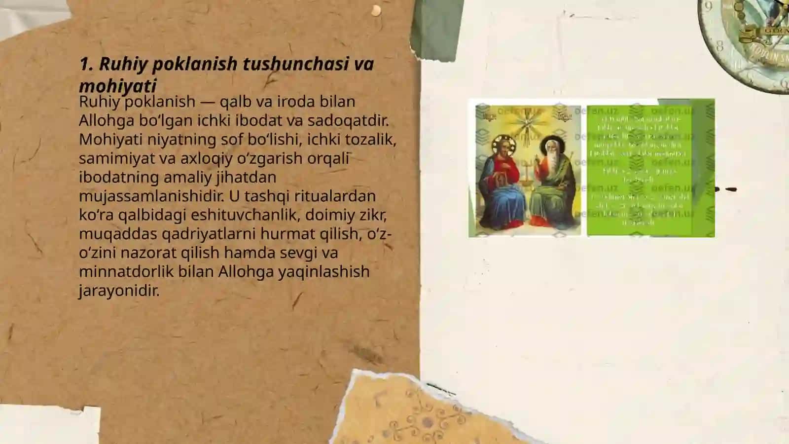 Ruhiy poklanish va uning diniy, axloqiy mezonlari 3
