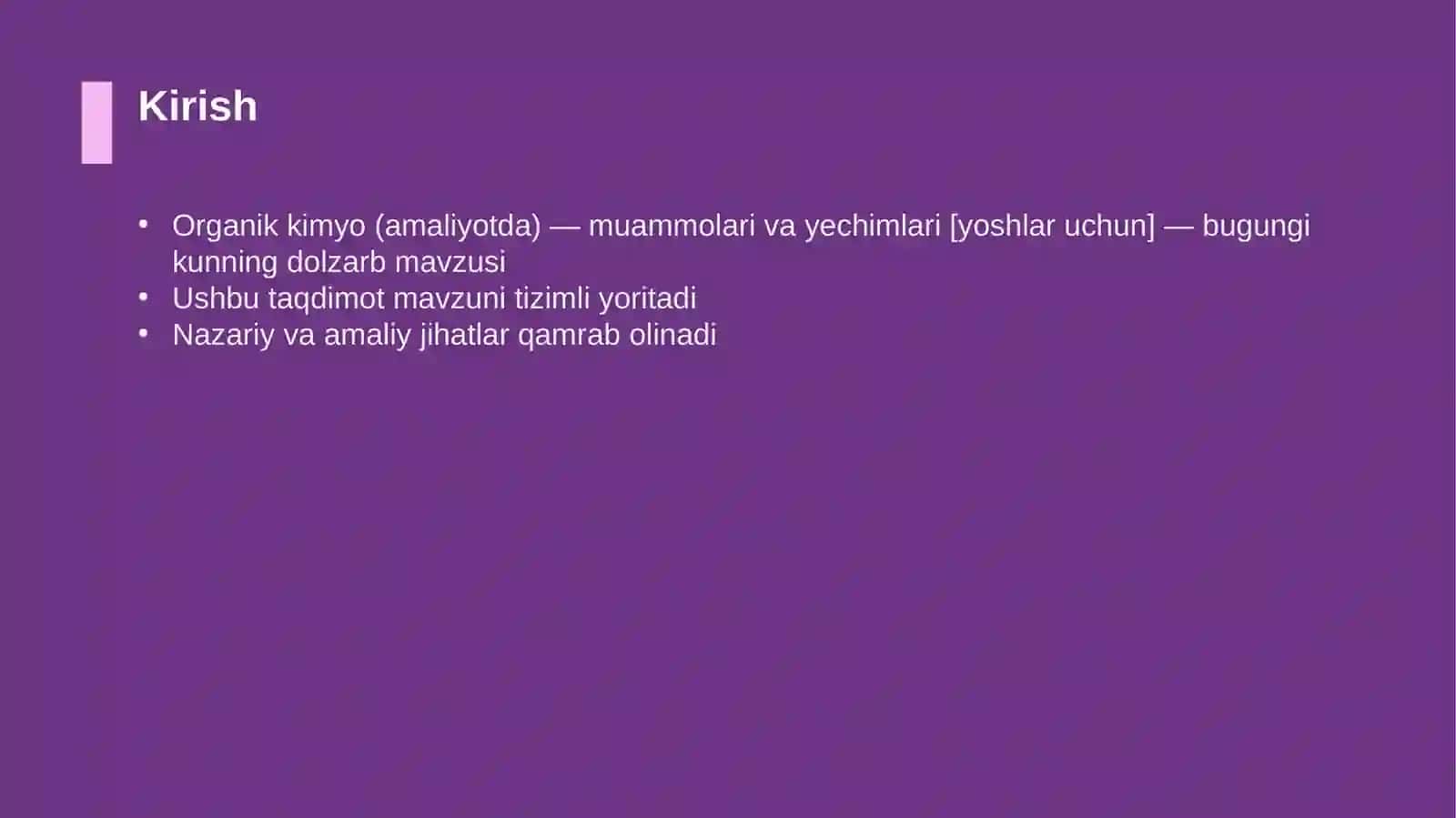 Organik kimyo (amaliyotda) — muammolari va yechimlari [yoshlar uchun] 3