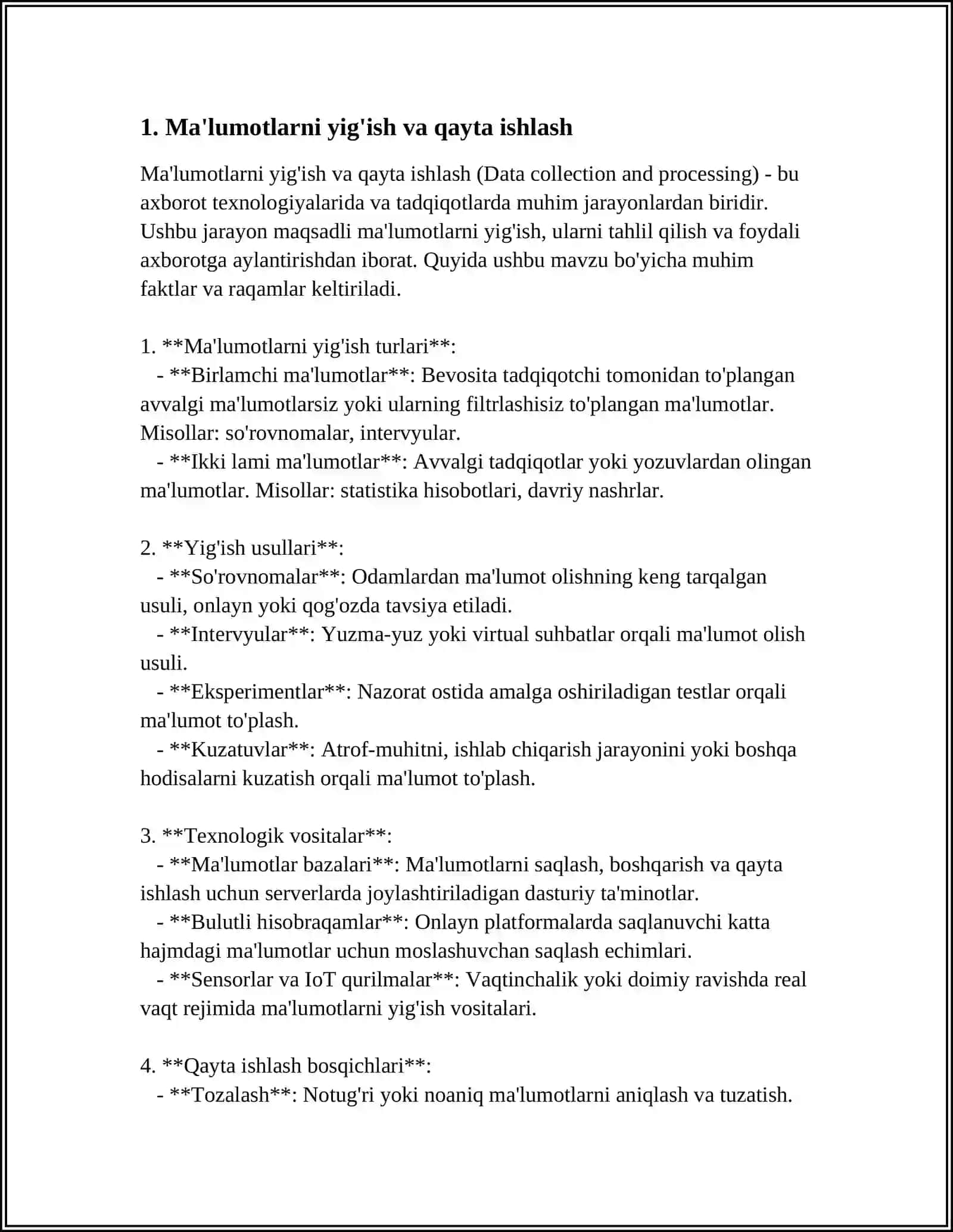 TARMOQLANUVCHI JARAYONLARNI TASHKEL ETISH PYTHON DASTURI TILIDA 3