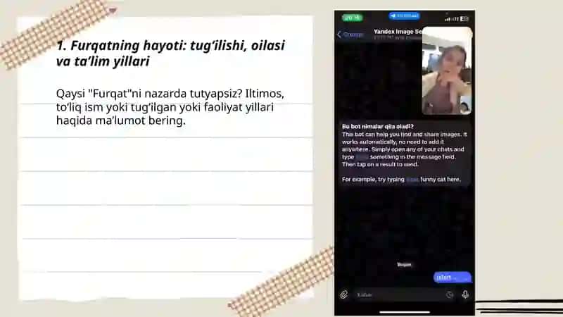 Furqat hayoti va ijodi. Furqat gʻazallari tahlili 3