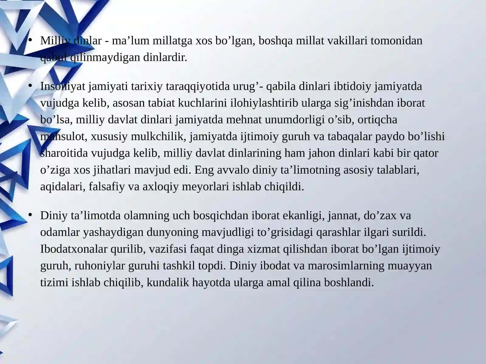 Milliydinlar 3