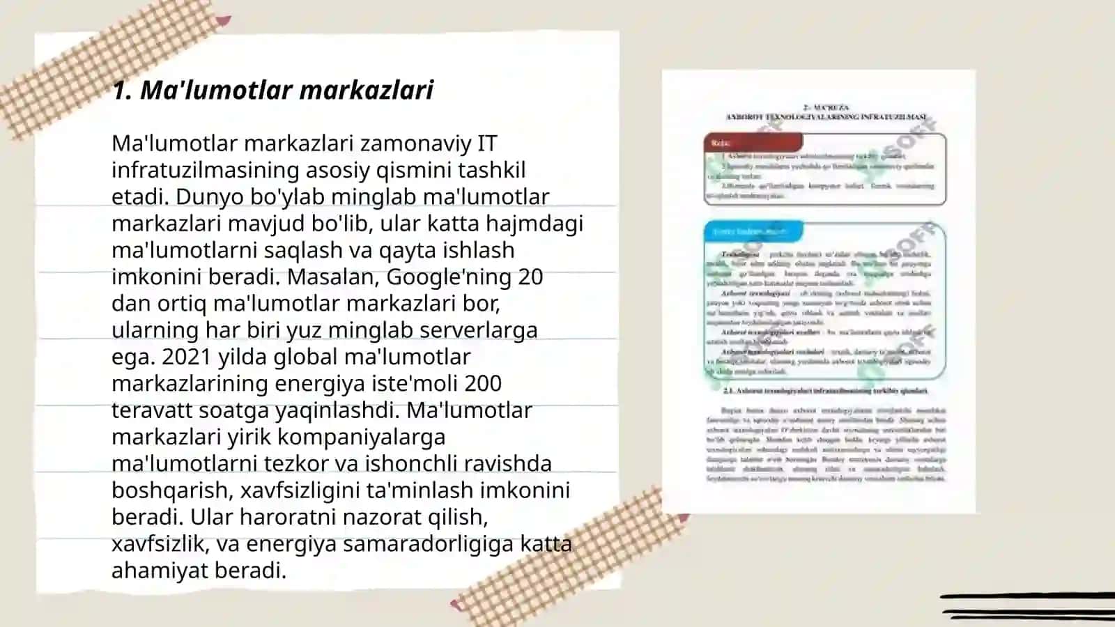 Ma'lumotlar markazlari 3