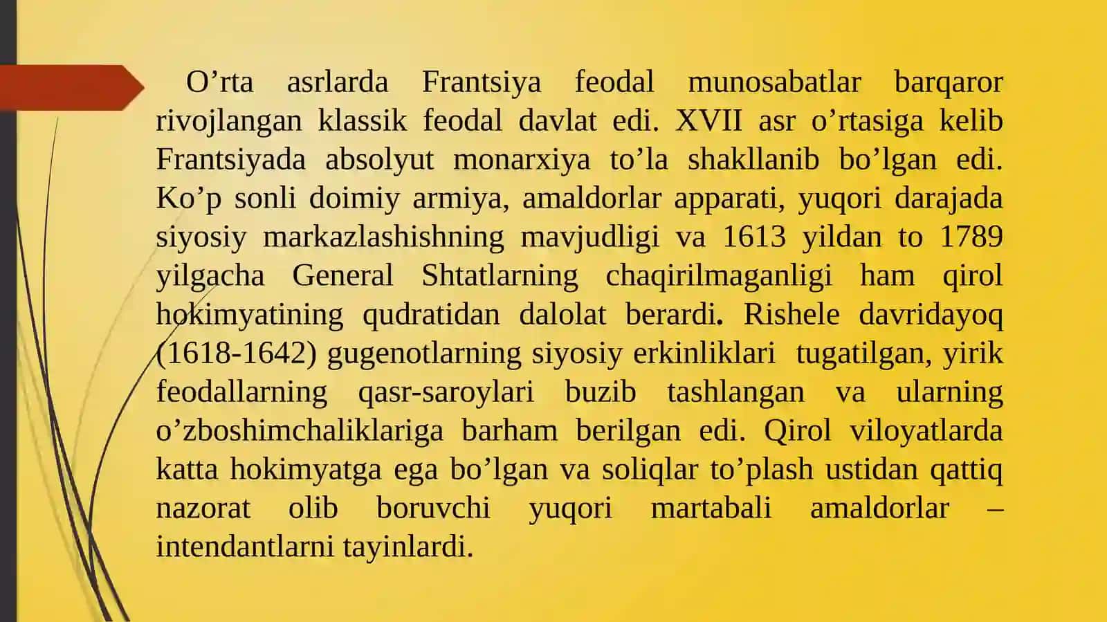 XVII asrdan 1870-yillargacha Fransiya 3