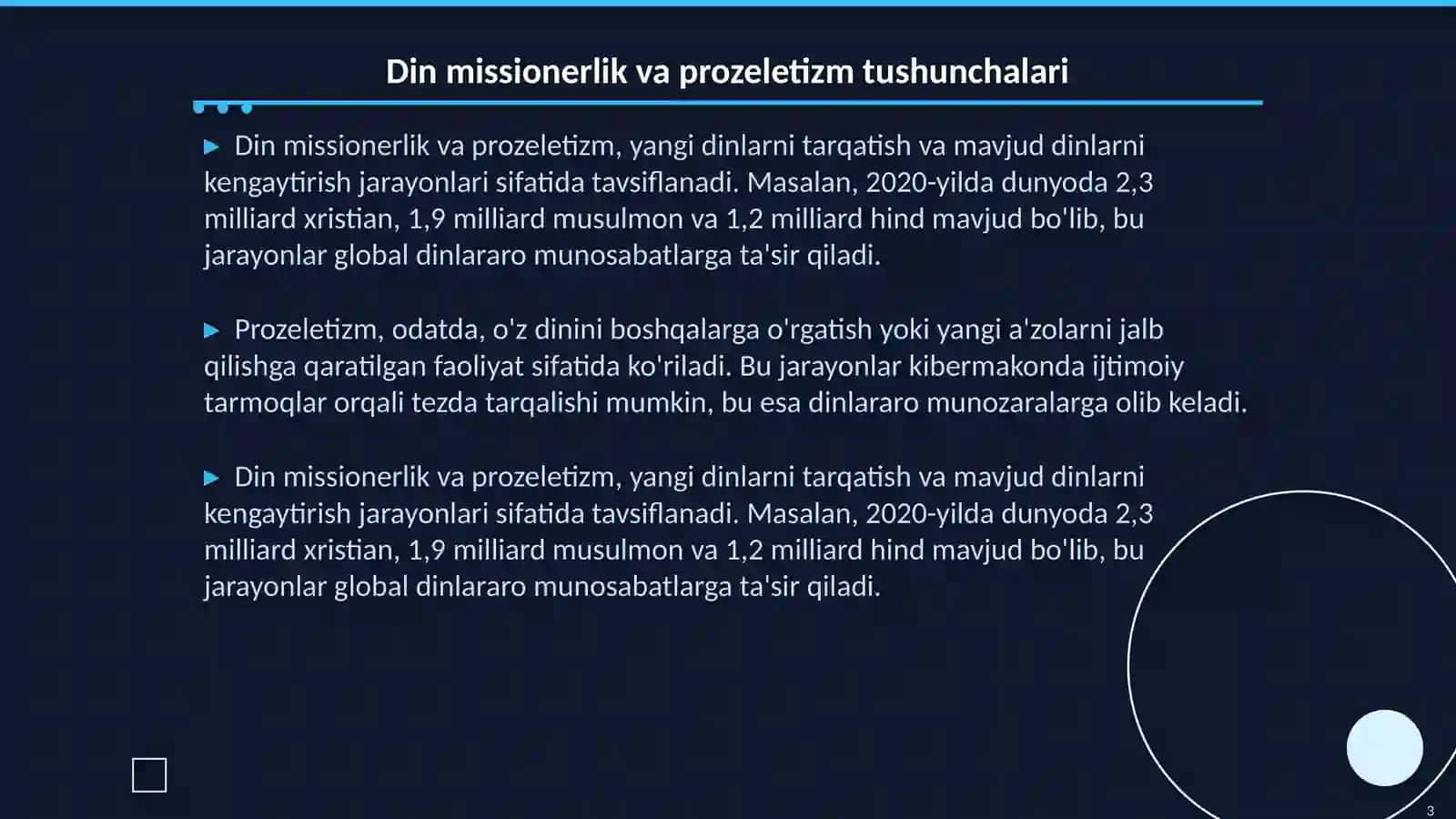 Kibermakonda din missionerlik va prozeletizmning ijtimoiy-siyosiy xavfi 3