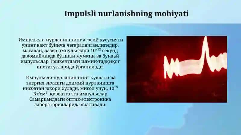 Impulsli nurlanish 3
