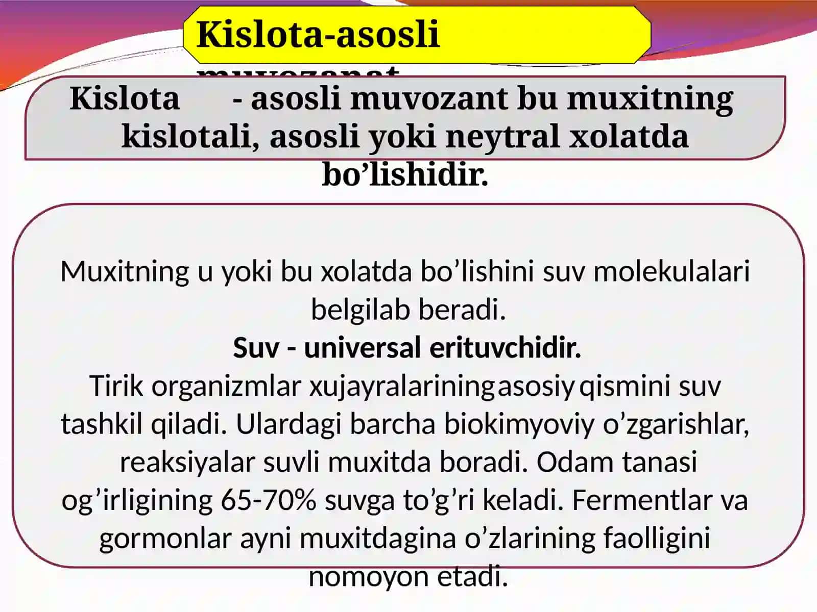 Tibbiykimyo 3