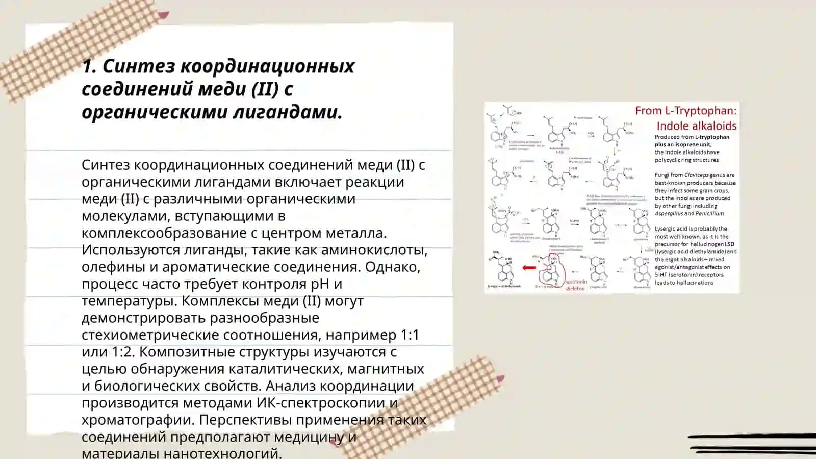 Синтез и исследование биологической активности координационных соединений на основе нитрата меди (II) 3