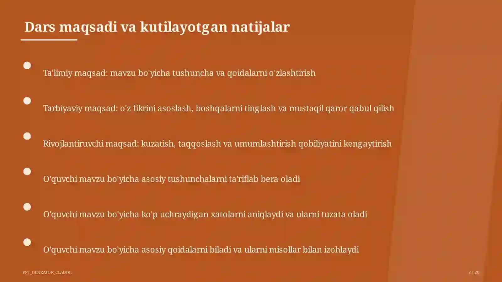 Rus tilida fe'l zamonlari: hozirgi zamon (4-sinf) 3
