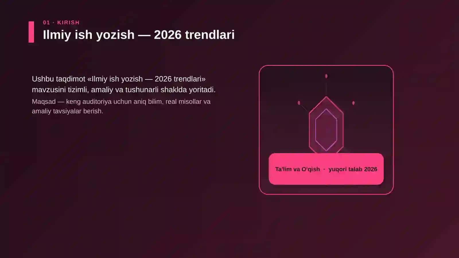 Ilmiy ish yozish — 2026 trendlari 3