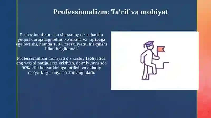 Professionalizm: Ta'rif, Mohiyat va Akmeologik Aspektlar 3