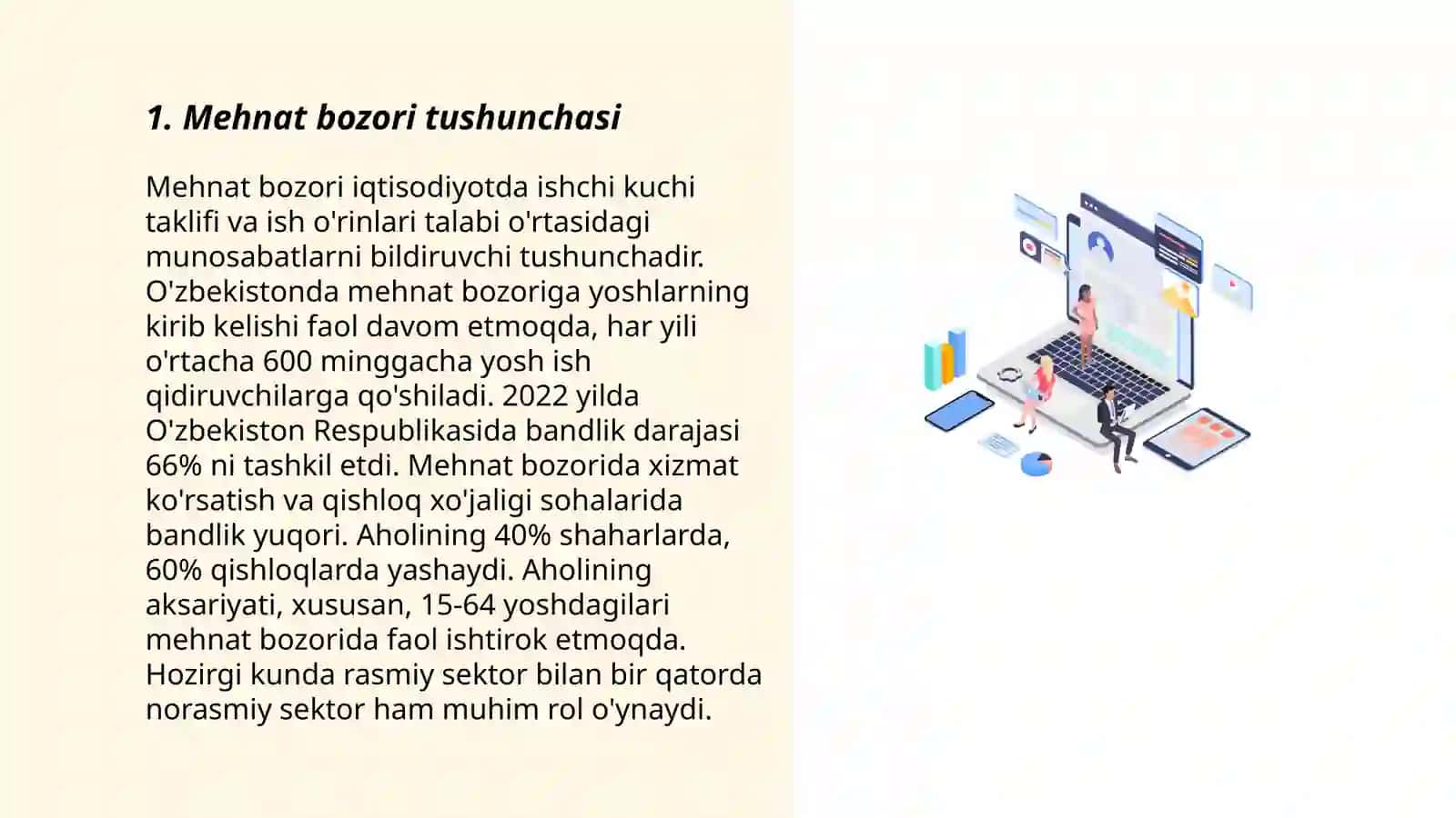 Mehnat bozorining rivojlanish konsepsiyasi va qoidalari 3