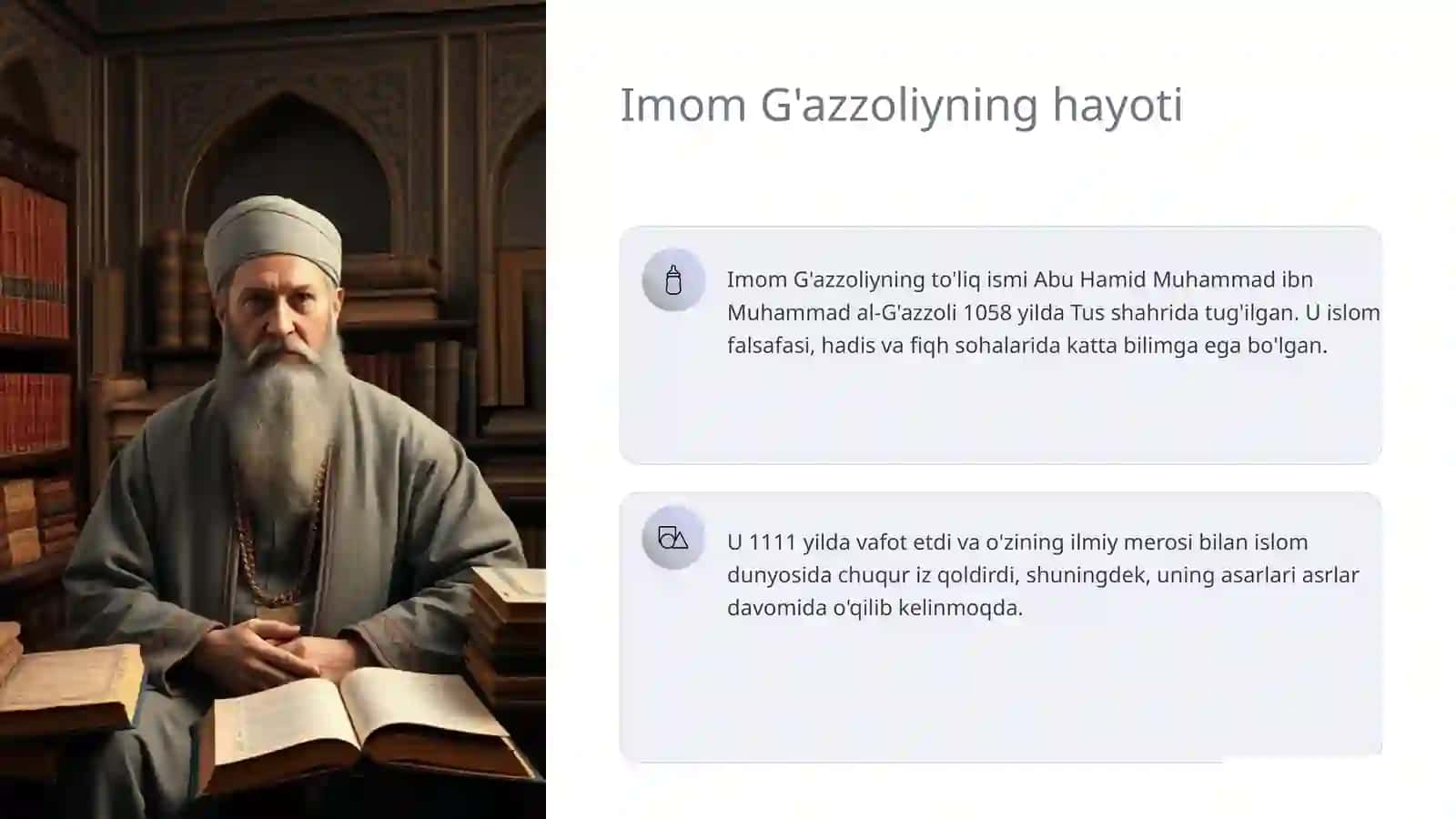 Imom G'azzoliyning "Mukoshafatul qulub" asari 3