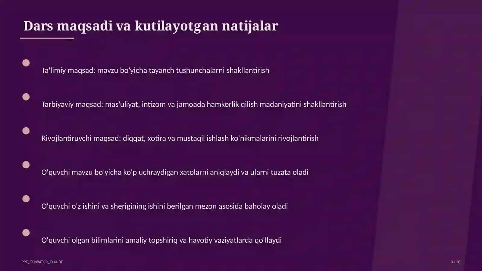 Ranglar dunyosi: asosiy ranglar (1-sinf) 3