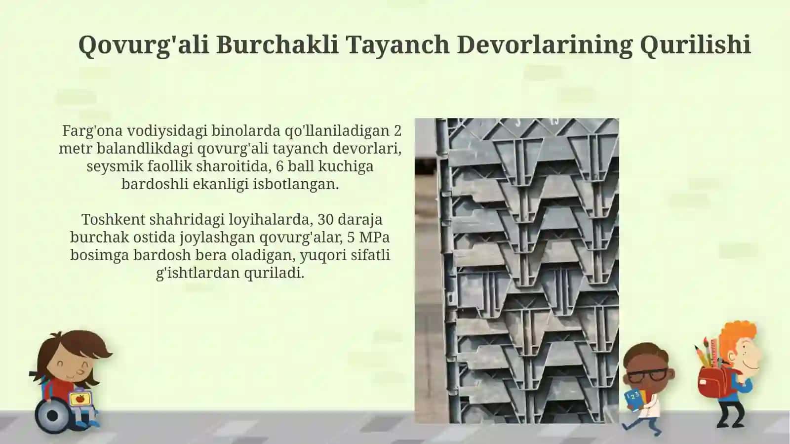 Qovurg'ali Burchak Tayanch Devorlar 3