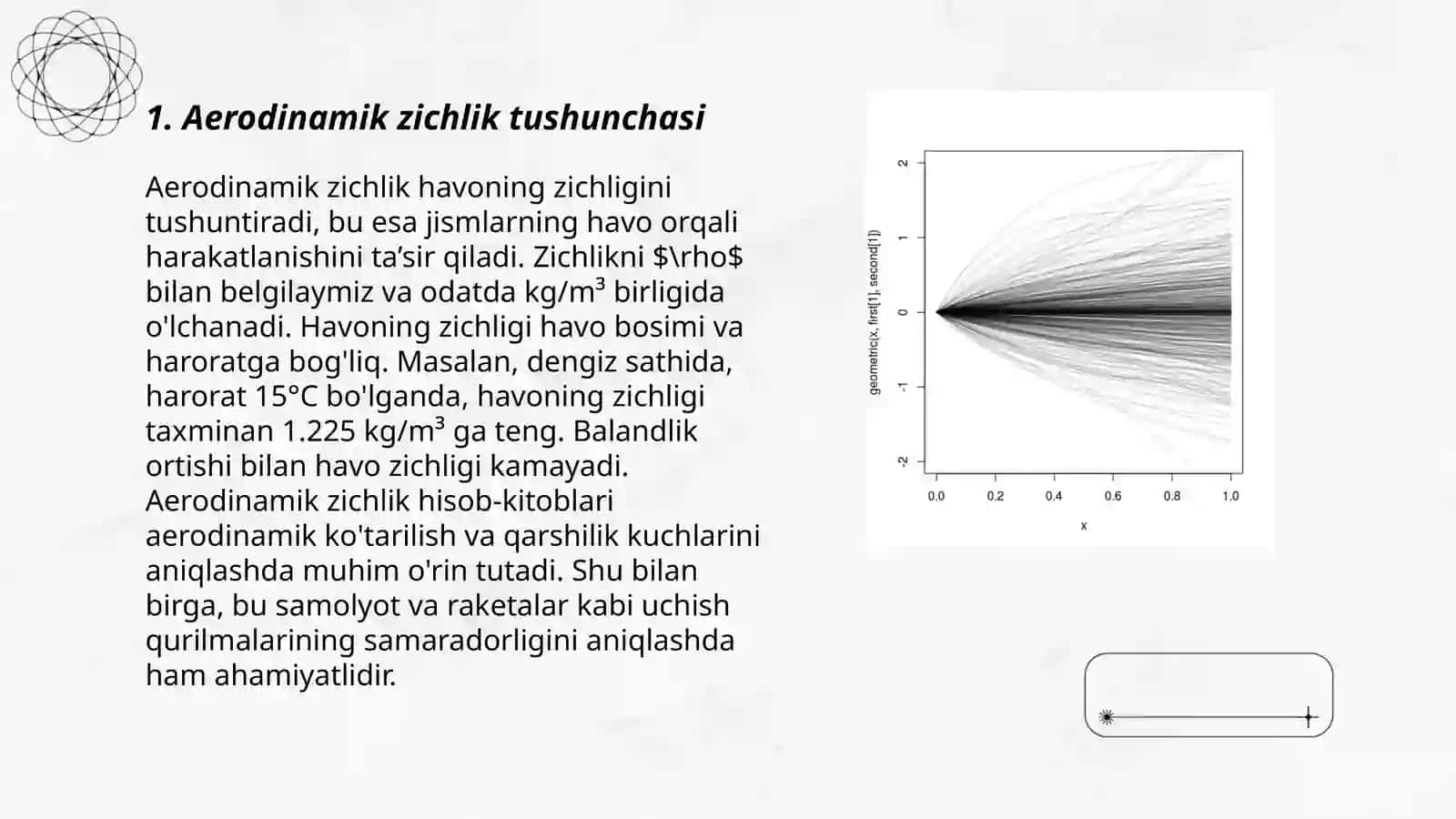 Ayrodinamik zichlik 3