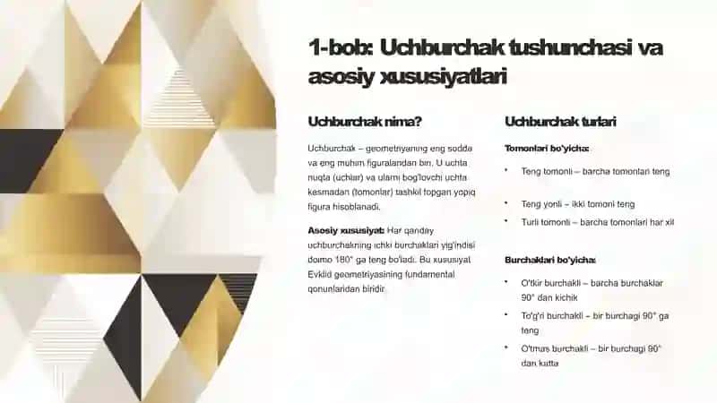 Uchburchak yuzini burchak sinusi yordamida hisoblash 3