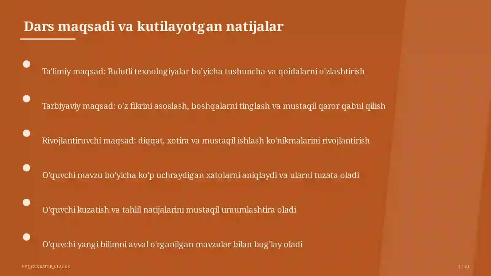 Bulutli texnologiyalar (11-sinf) 3
