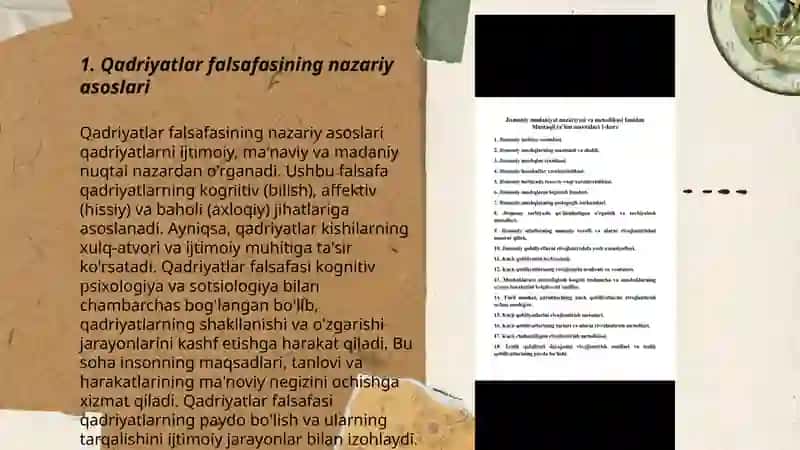 Qadriyatlat falsafasi 3