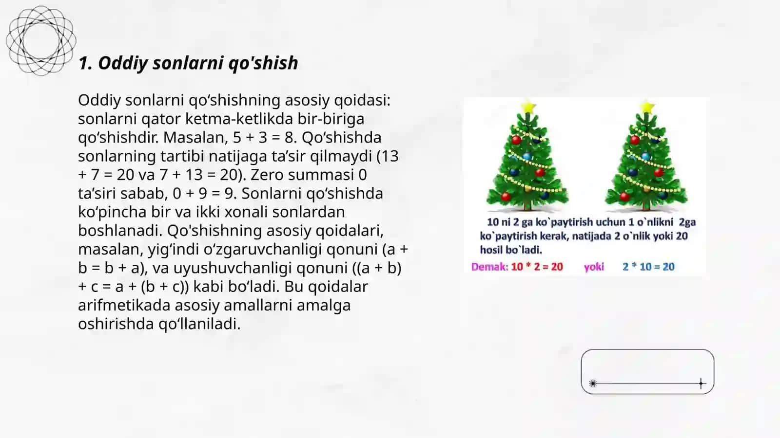 Oddiy sonlarni qo'shish 3