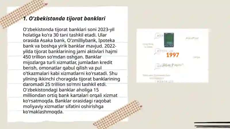 O'zbekistonda bank tizimi 3