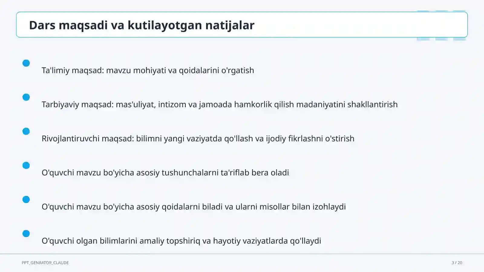 Ko'makchi, bog'lovchi va yuklamalar (7-sinf) 3
