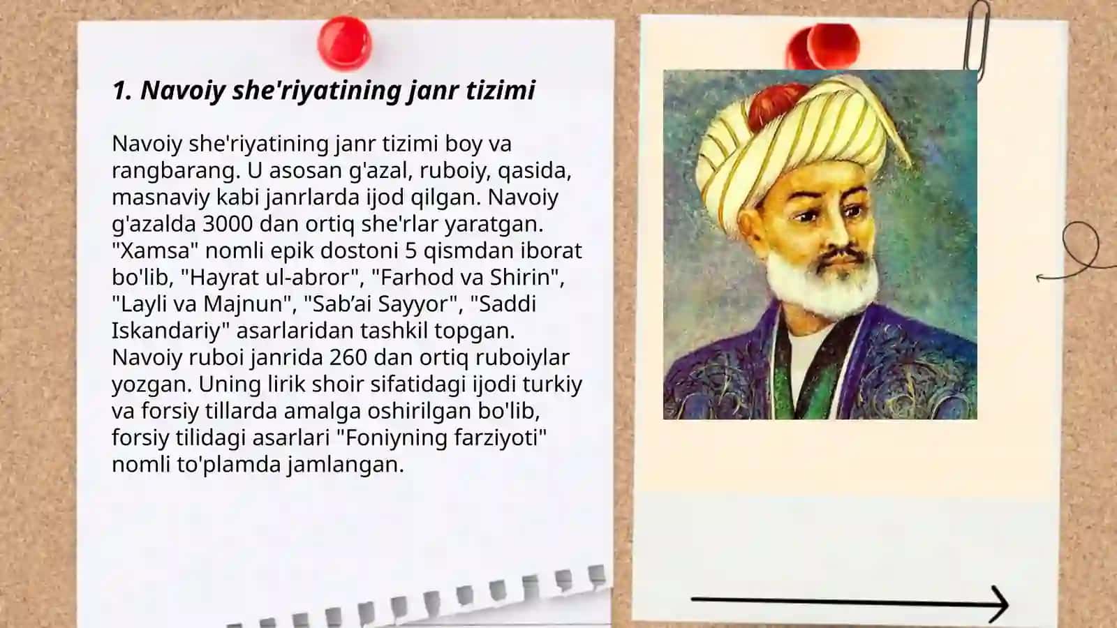 Navoiy she'riyati va janrlar poetikasi 3