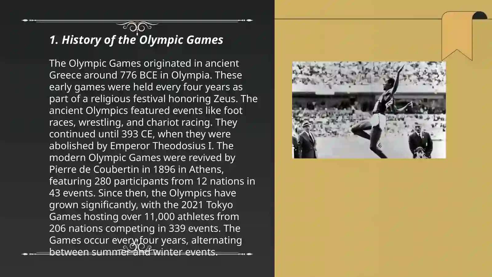 Olympic Games History 3