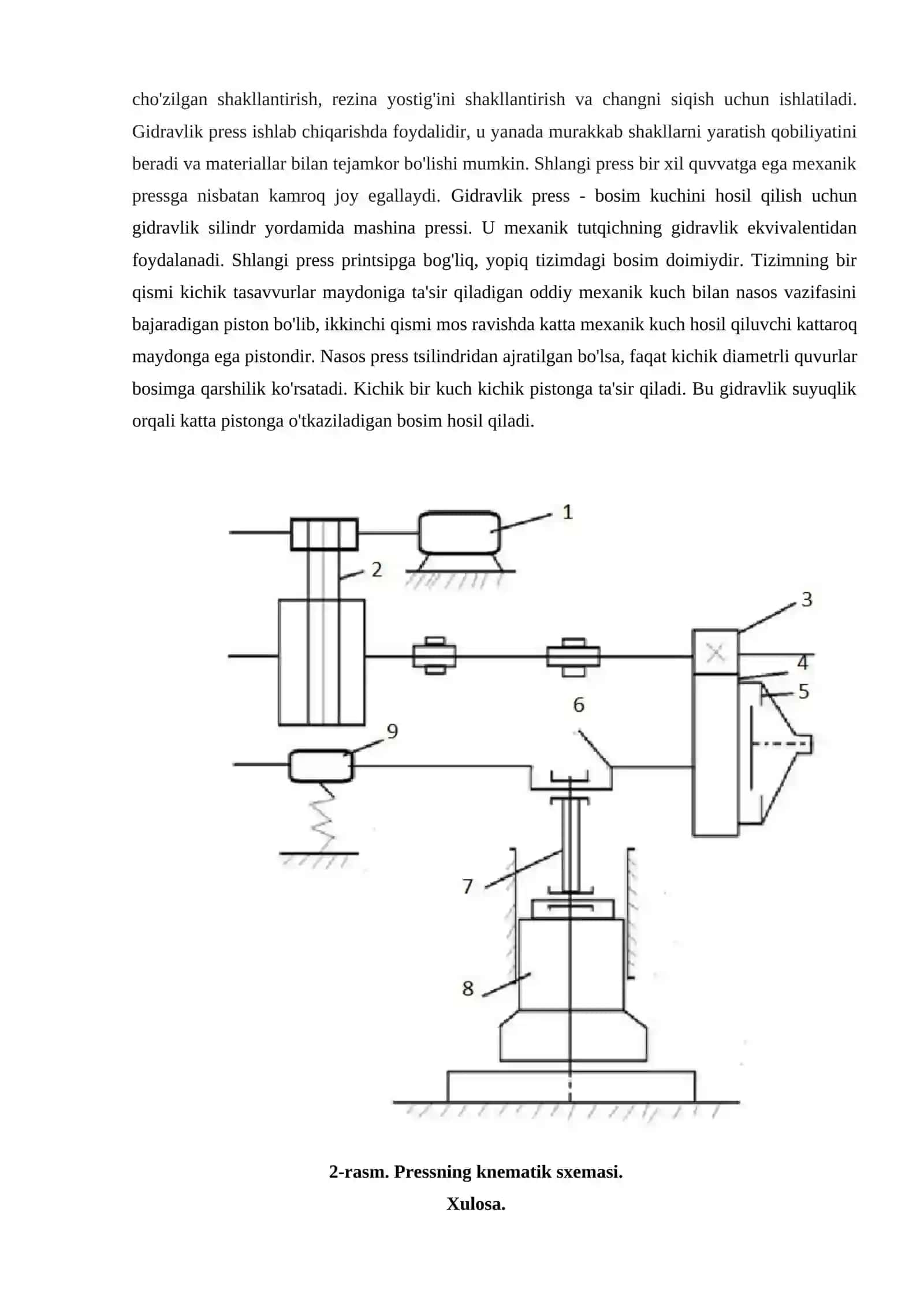 Gidravlik press 3
