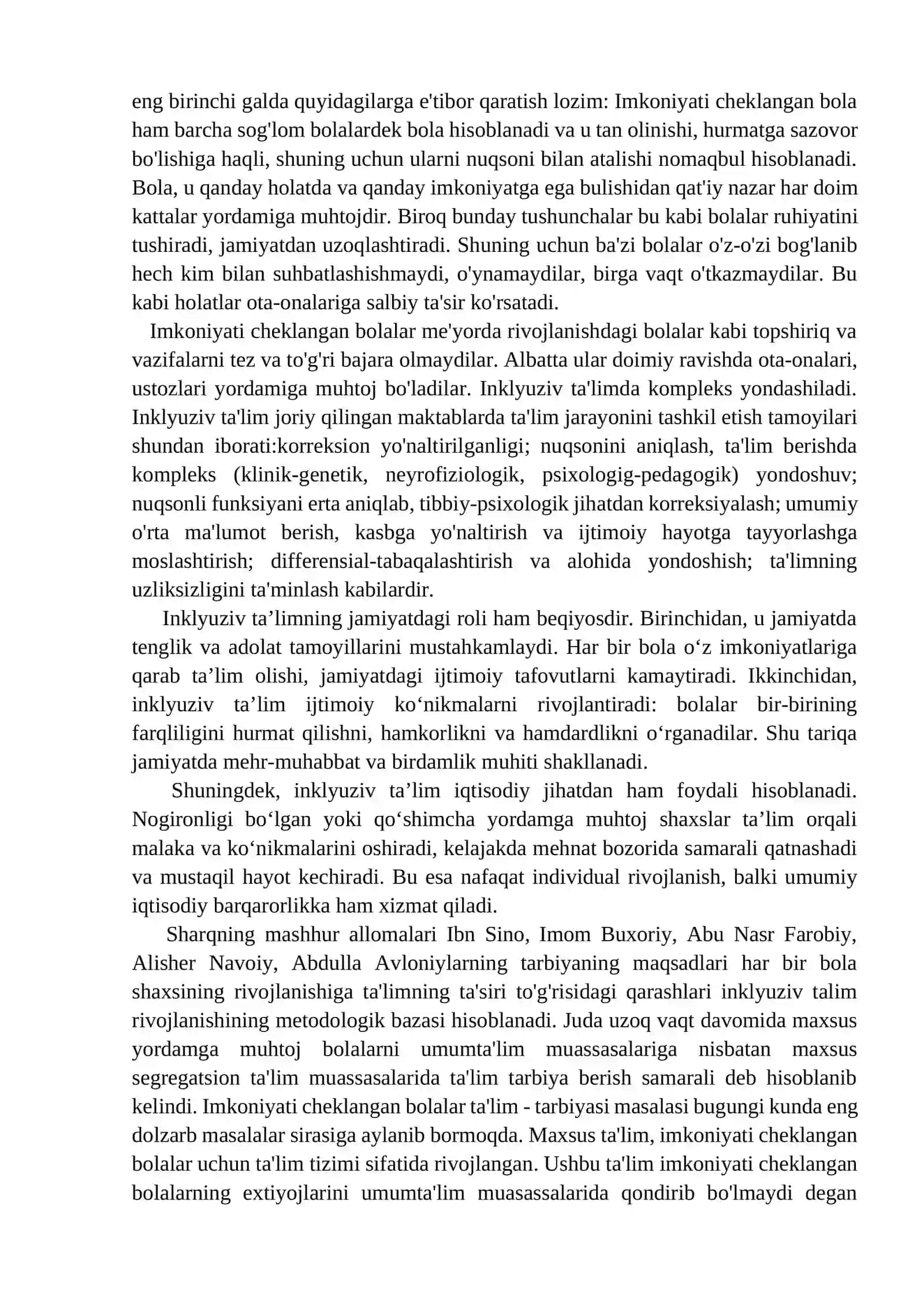 Inklyuziv taʼlimning ahamiyati va jamiyatdagi o'rni 3