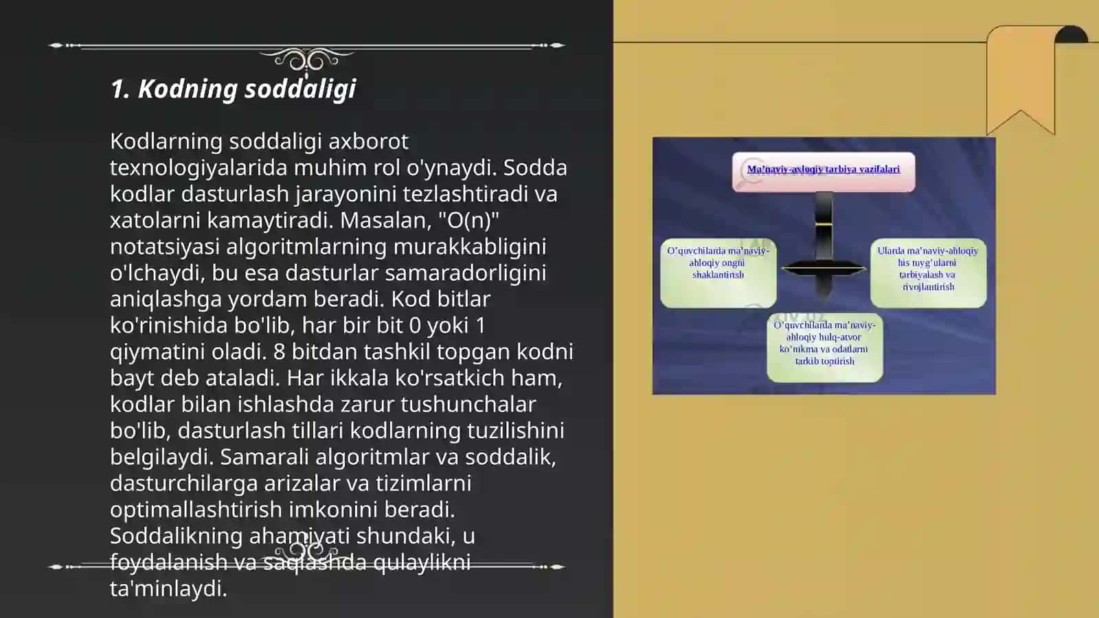 Sifatli kod yozish qoidalari 3