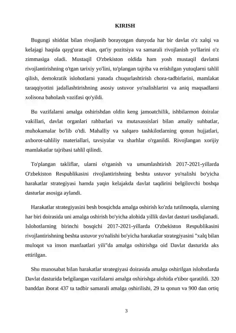 O’zbekistonning iqtisodiy salohiyatidan samarali foydalanish yo’llari 3