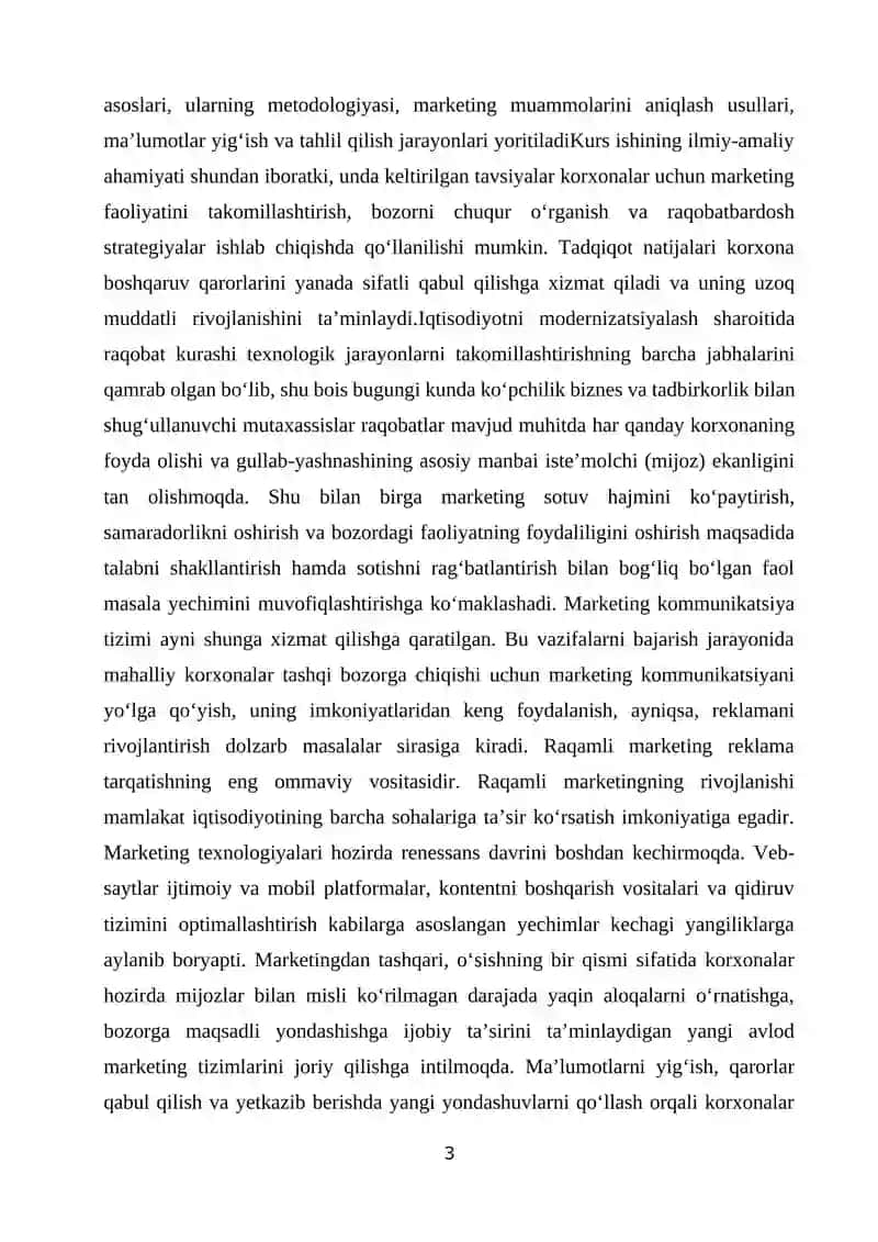 Marketing Tadqiqotlarining Nazariy Asoslari 3