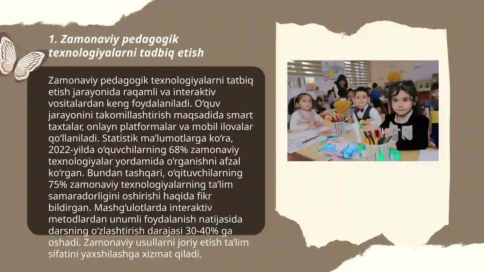 Zamonaviy pedagogik texnologiyalarni tadbiq etish 3