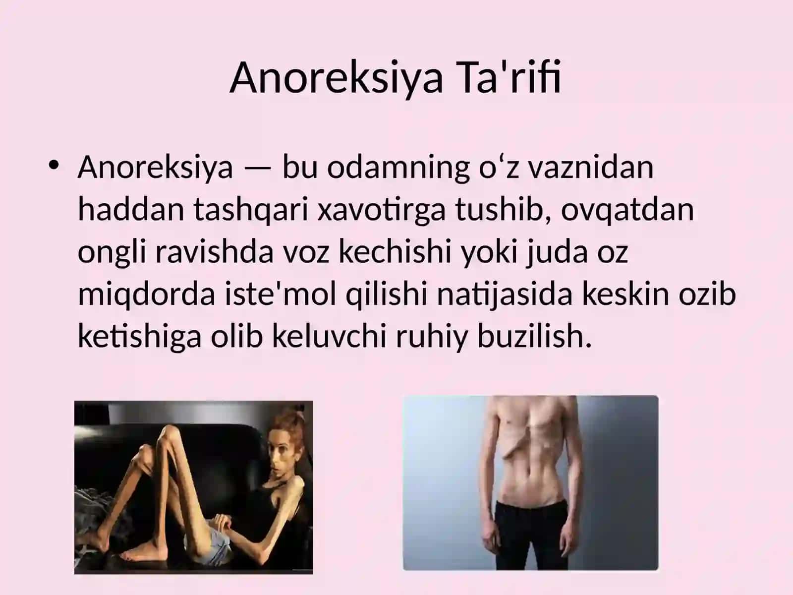 Anoreksiya va Bulimiya 3