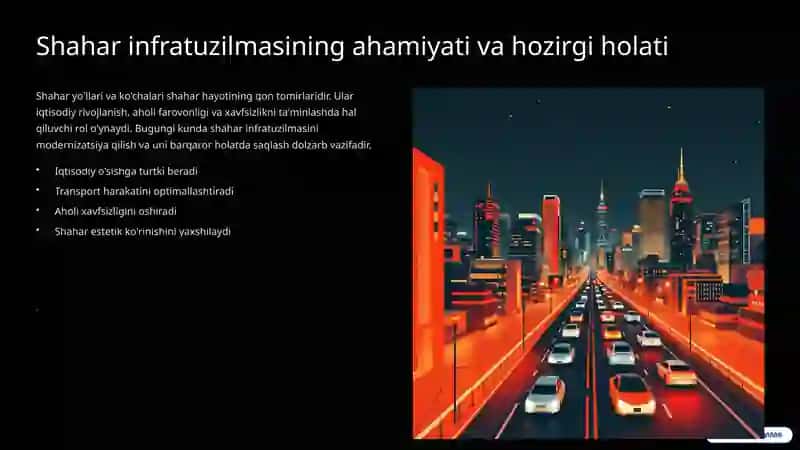 Shahar yo’llari va ko’chalarini ta’mirlash ishlari: Keng qamrovli yondashuv 3