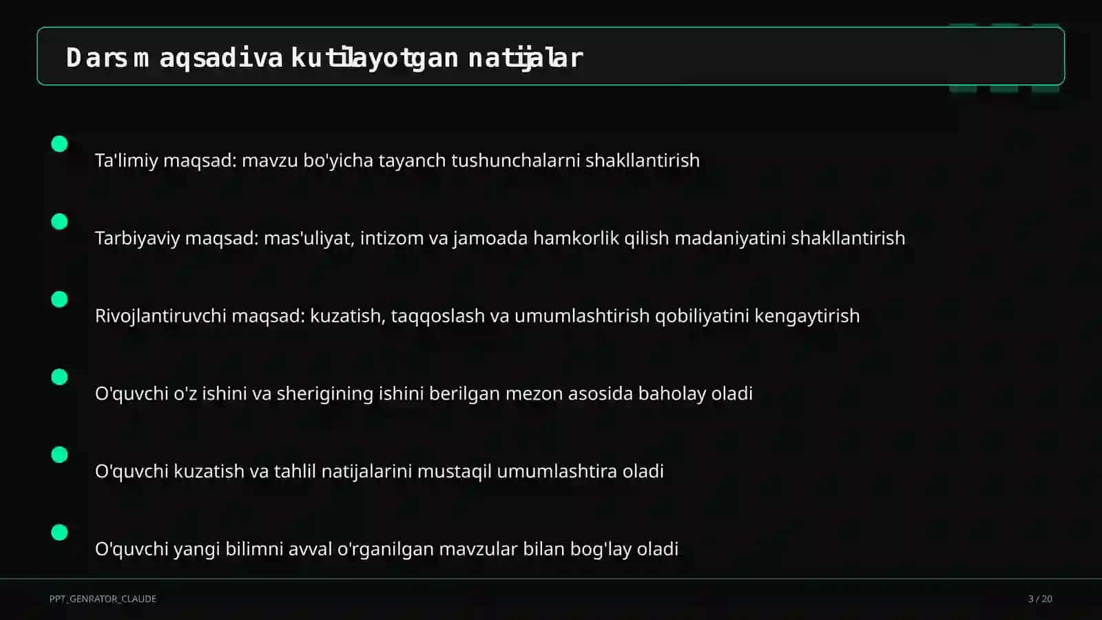 Olamning tuzilishi va kengayishi (11-sinf) 3