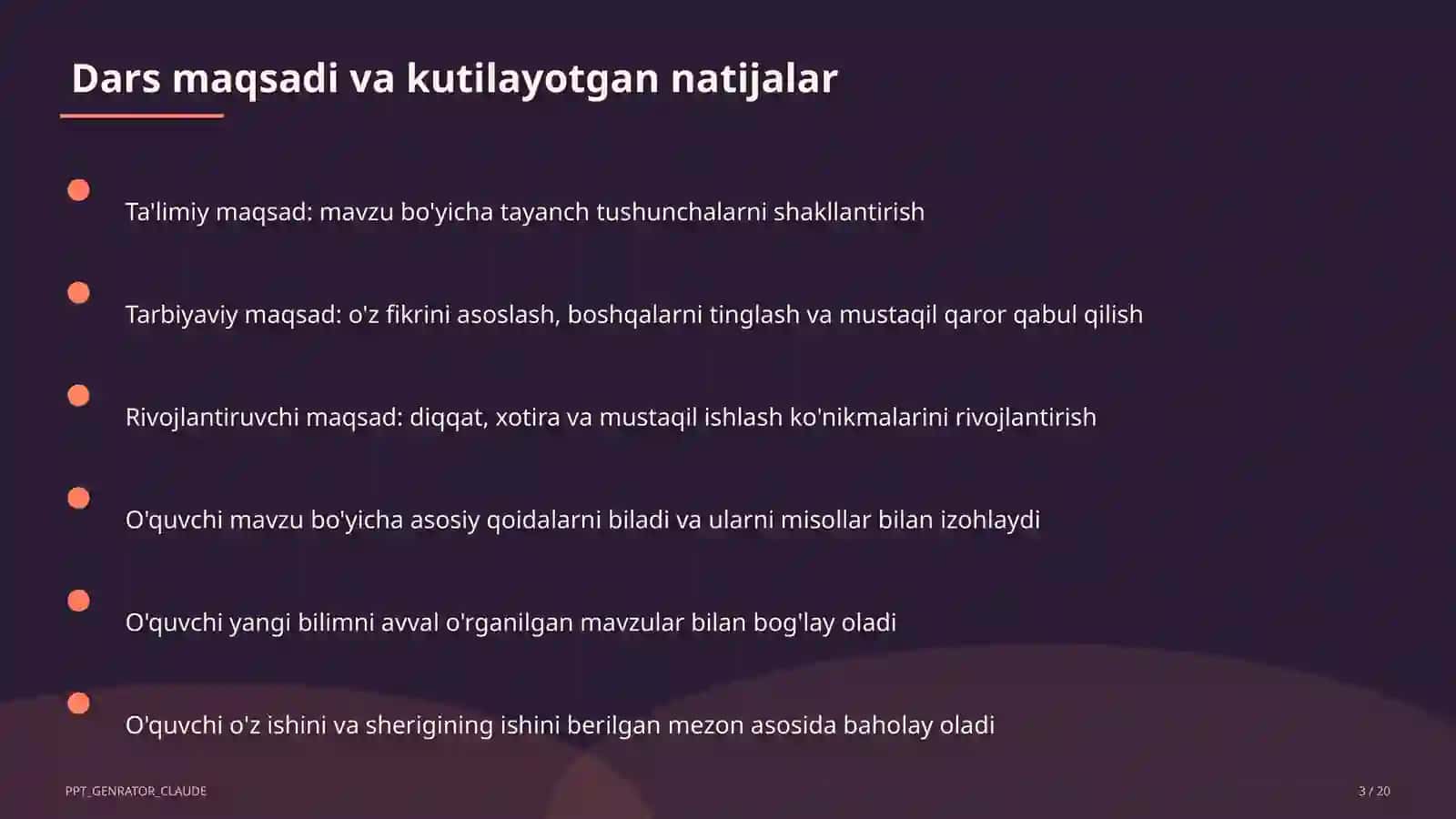 O'zbekiston transporti va aloqa tizimi (9-sinf) 3