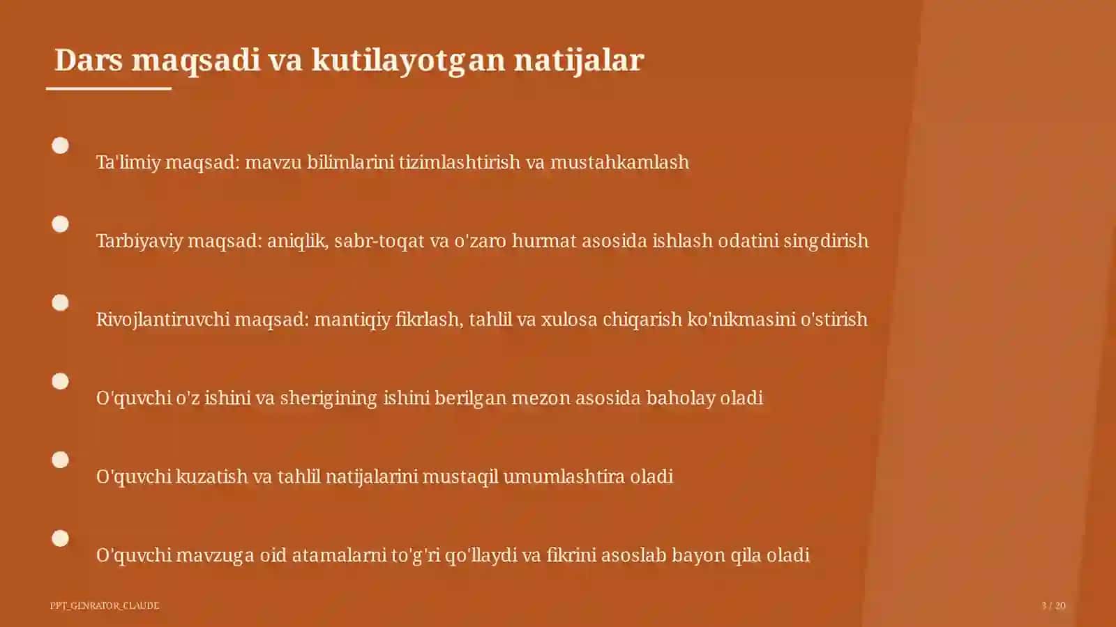 Informatika va axborot texnologiyalari (5–11) — metodik birlashma uchun 3