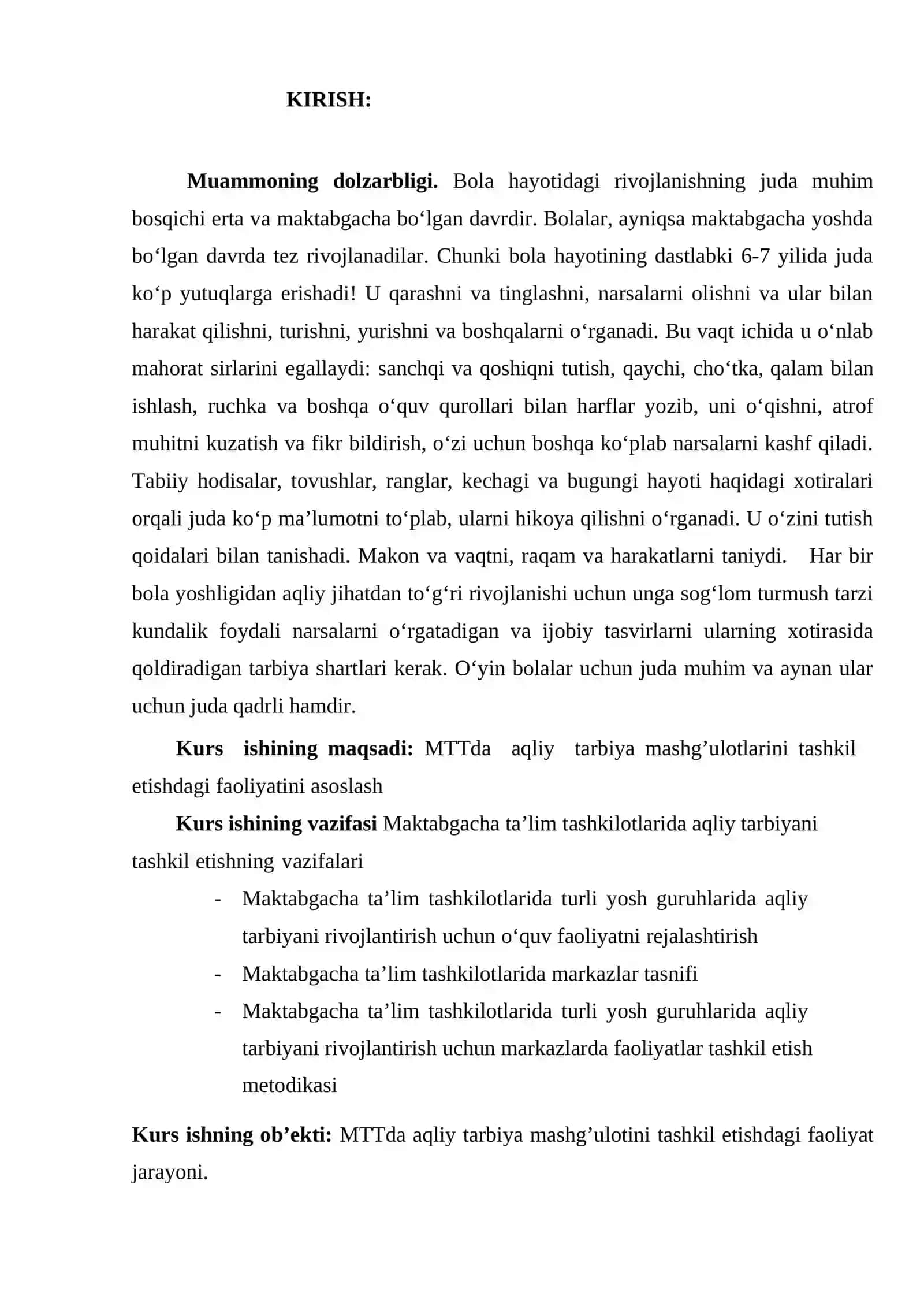 MAKTABGACHA TA’LIM TASHKILOTLARIDA AQLIY TARBIYANI TASHKIL ETISH 3