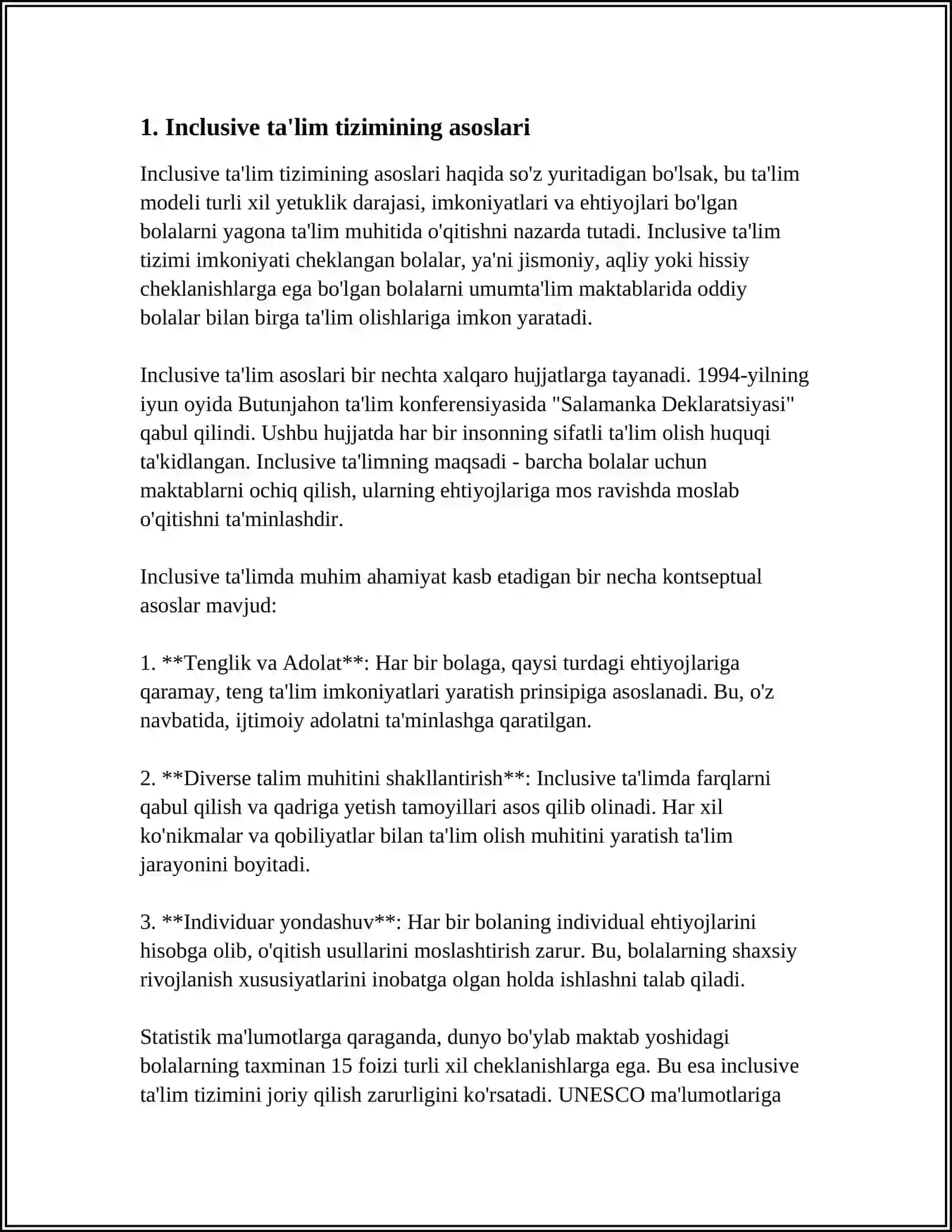 O'ZBEKISTONDA INTRULIZIF TA'LIM TIZIMINING RIVOJLANISHI TARIXI 3