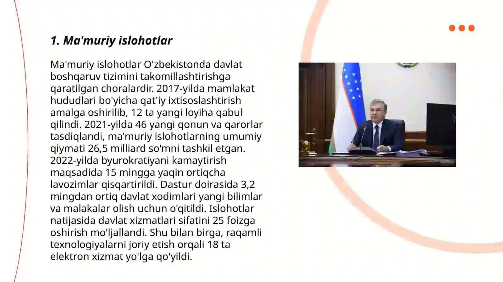 Islohotlar 3